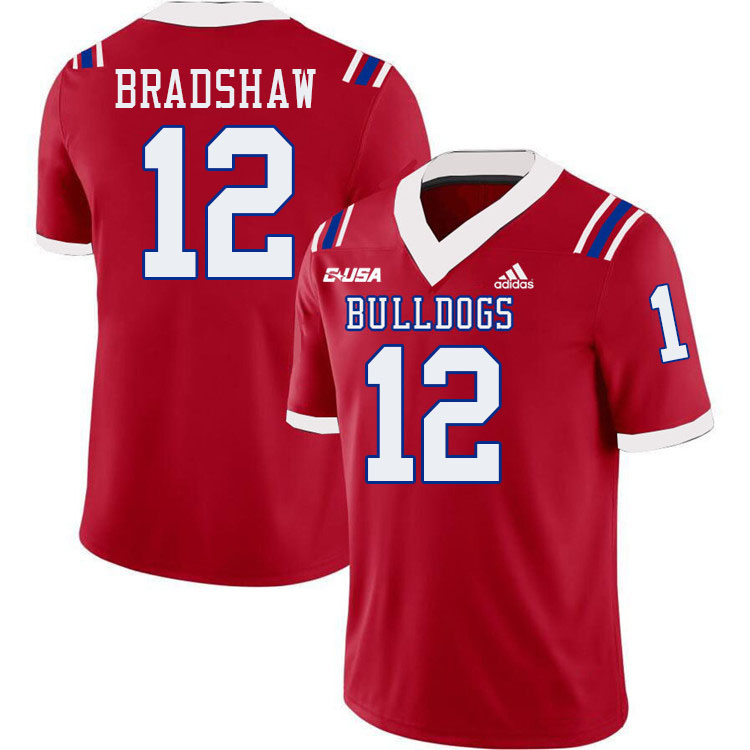 Terry Bradshaw Louisiana Tech Jersey,LA Tech Bulldogs Football Jerseys,Uniforms,Gears-Red